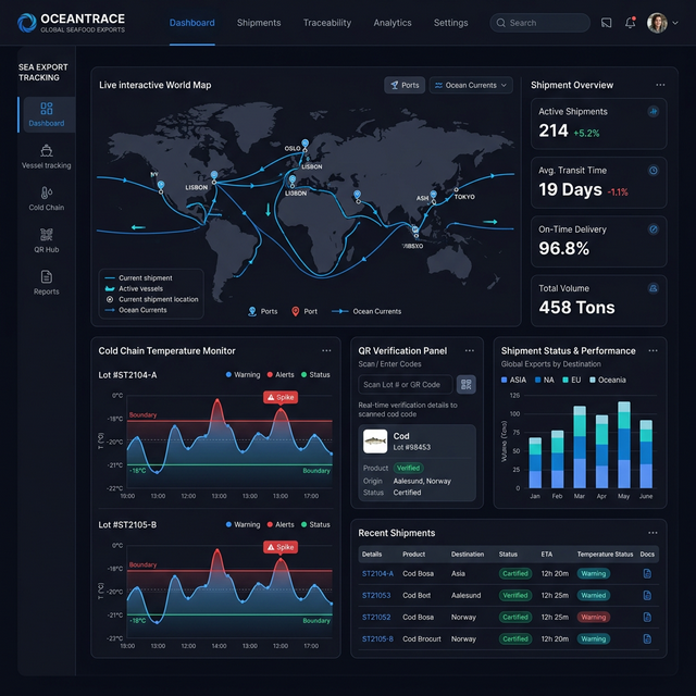 KadalMitr Export Dashboard